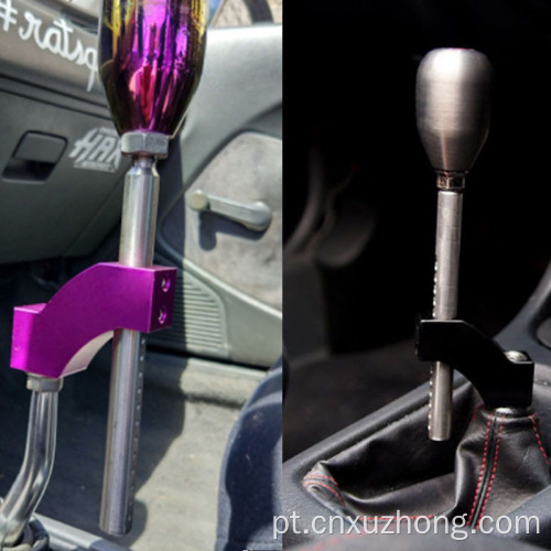 Altura ajustável de dobra dupla estender short shifter totalmente ajustável preto shifter shifter estender